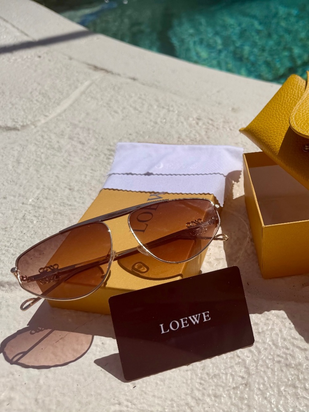 Loewe aviator sunglasses